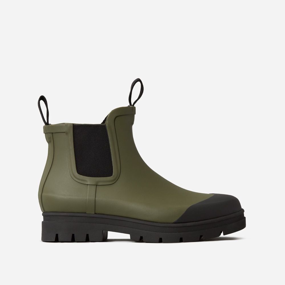 NEW Everlane Rain boots in green